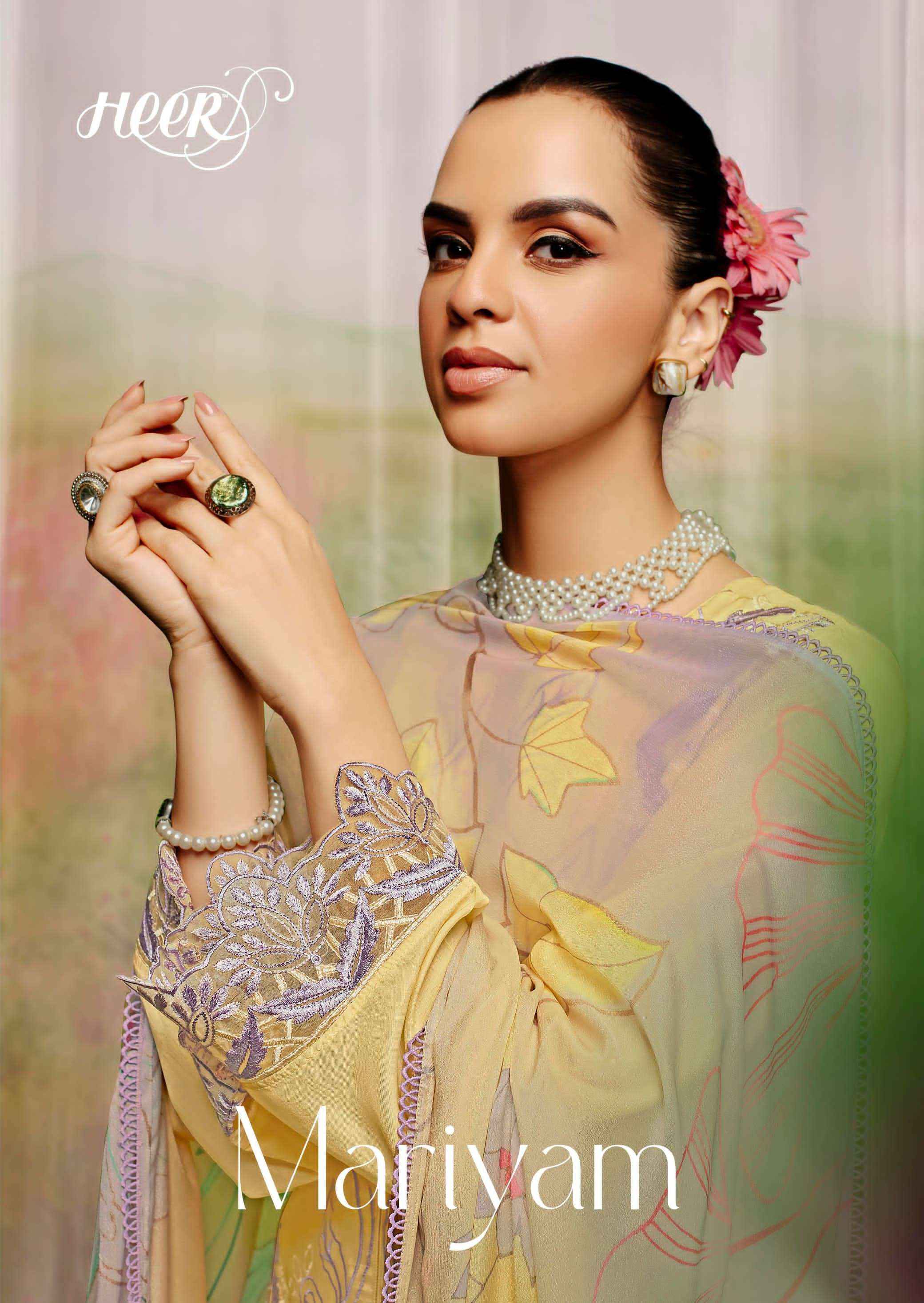Kimora Heer Mariyam Musline Dress Material 6 pcs Catalogue