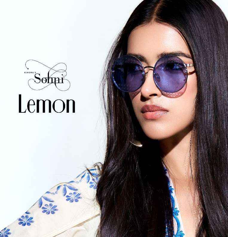 Kimora Sohni Lemon Vol 12 Linen Cotton Dress Material 4 pcs Catalogue