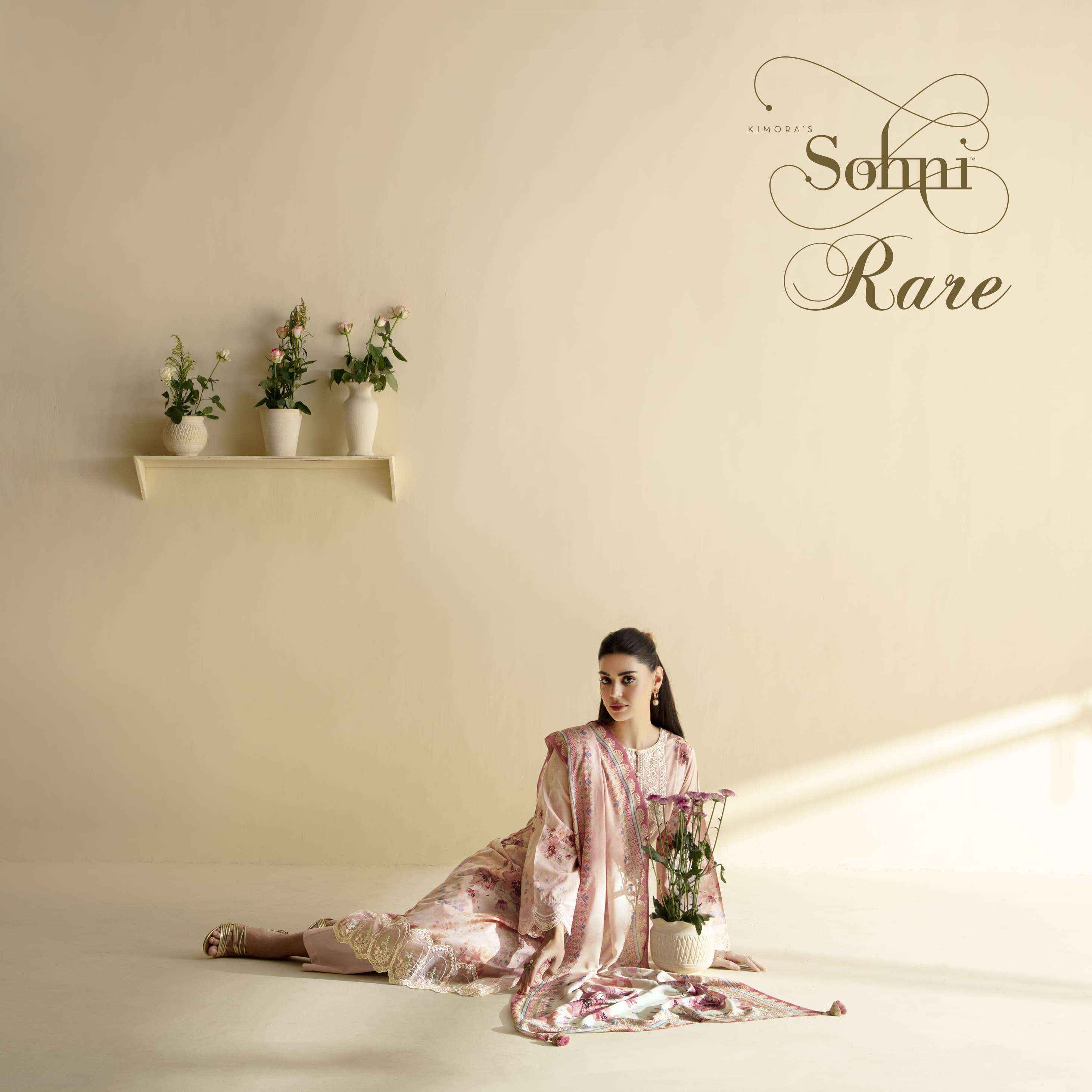 Kimora Sohni Rare Vol 21 Lawn Cotton Dress Material 4 pcs Catalogue