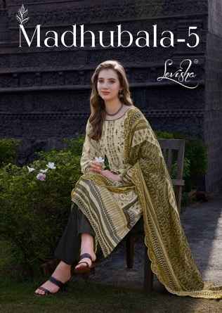 Levisha Madhubala Vol 5 Cambric Cotton Dress Material 8 pcs Catalogue