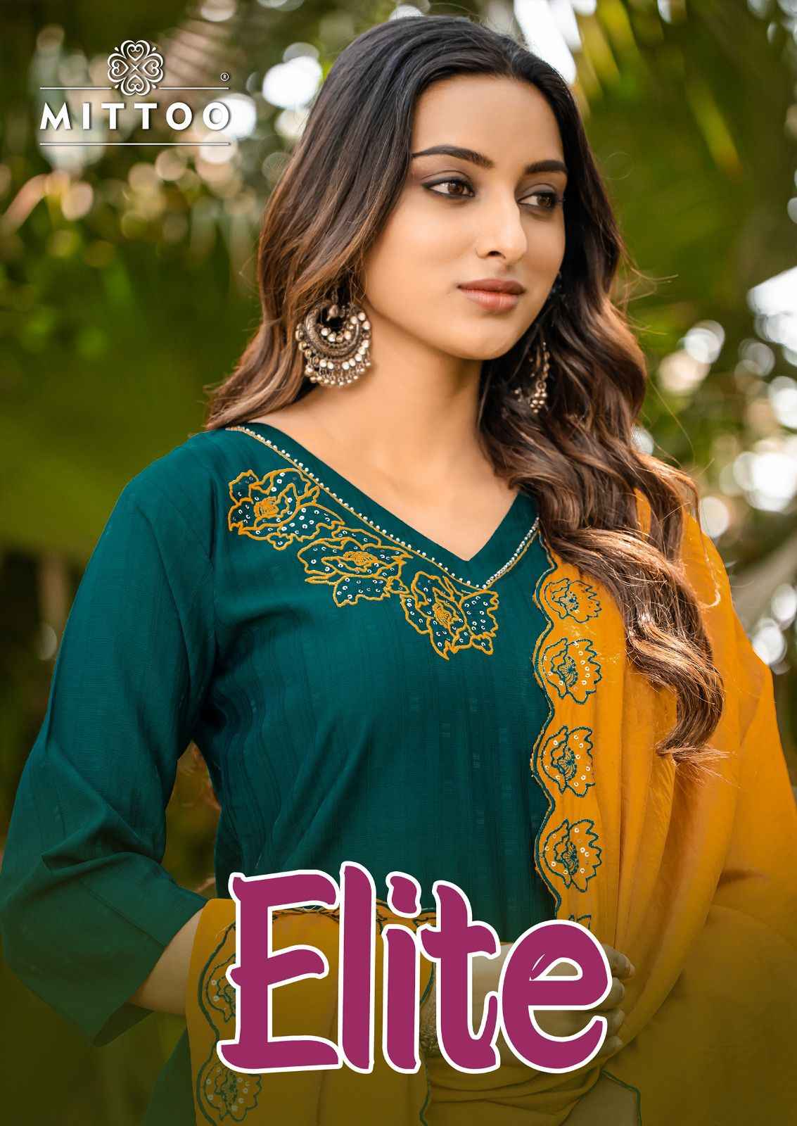 Mittoo Elite Viscose Silk Kurti Combo 6 pcs Catalogue