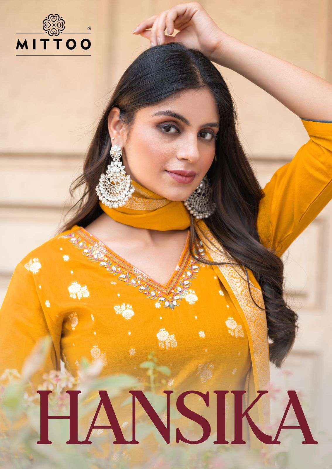 Mittoo Hansika Cotton Jacquard Kurti Combo 5 pcs Catalogue