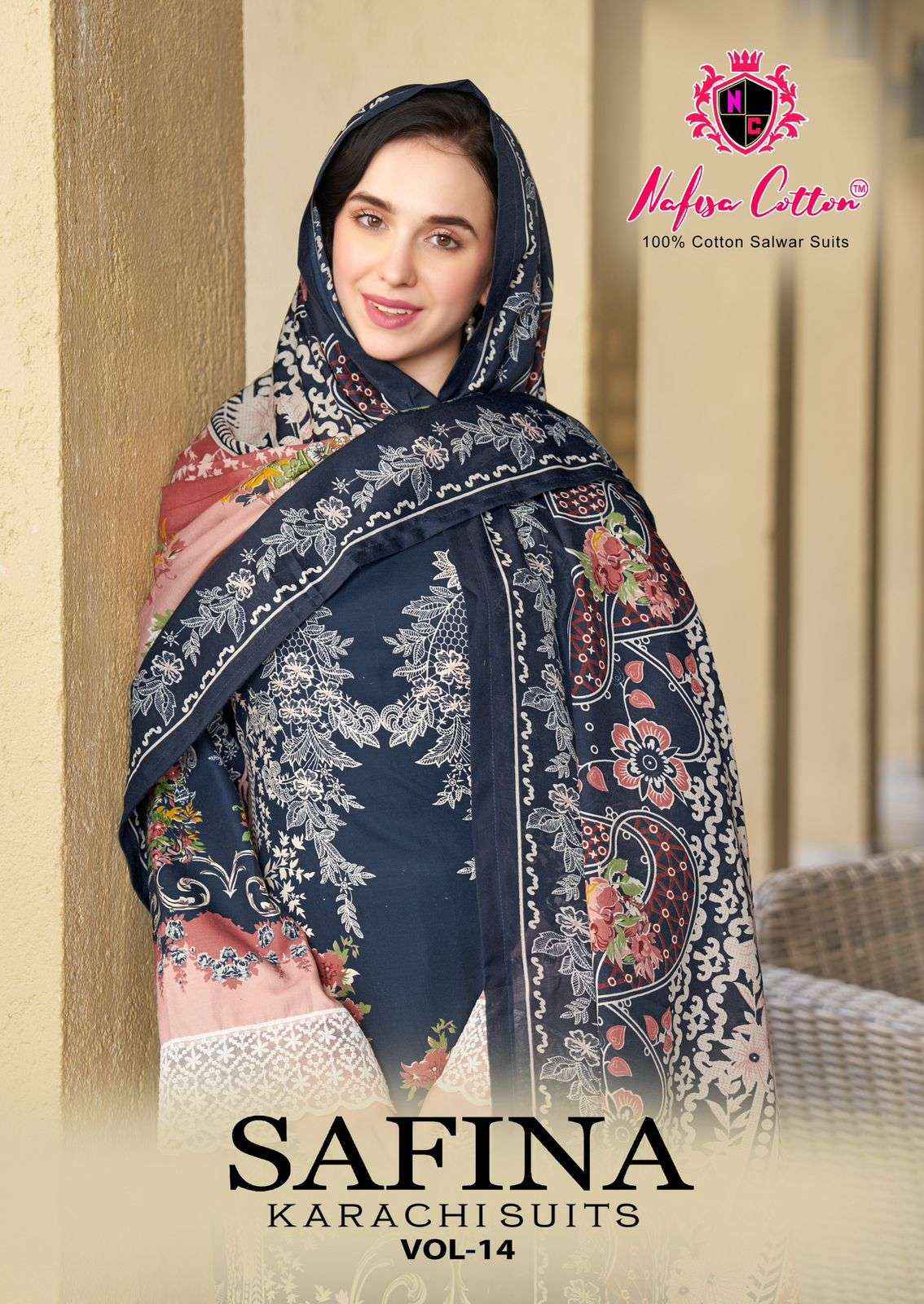 Nafisa Cotton Safina Vol 14 Cotton Dress Material 6 pcs Catalogue