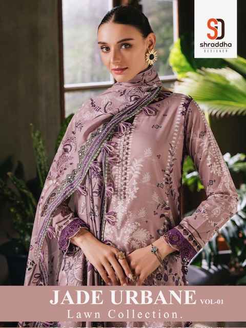 Shraddha Designer Jade Urbane Vol 1 Lawn Cotton Dress Material 4 pcs Catalogue