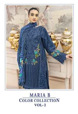 Shree Fabs Maria B Colour Collection Vol 2 Cotton Dress Material 4 pcs Catalogue