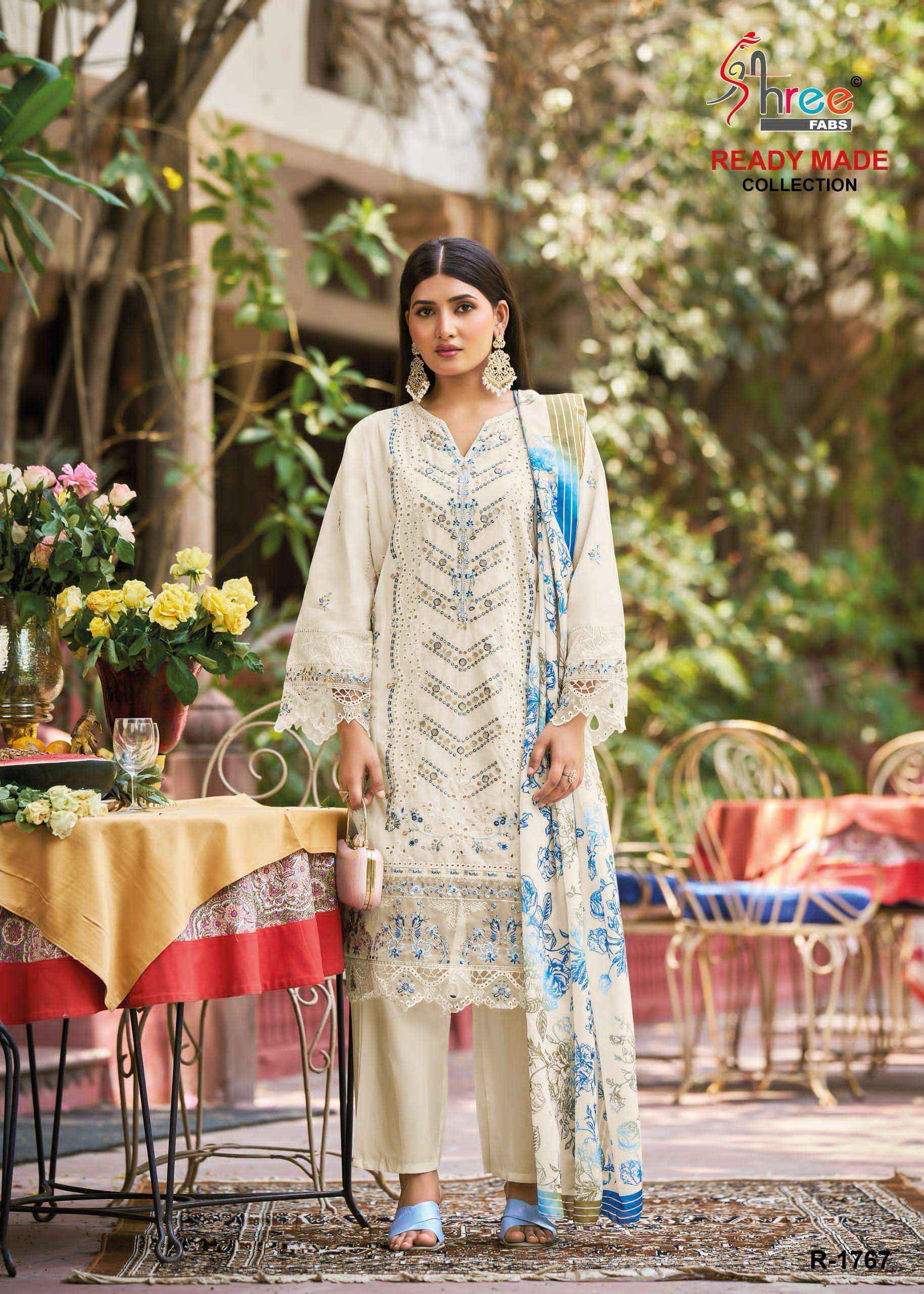 Shree Fabs R 1767 Readymade Cotton Dress 4 pcs Catalogue