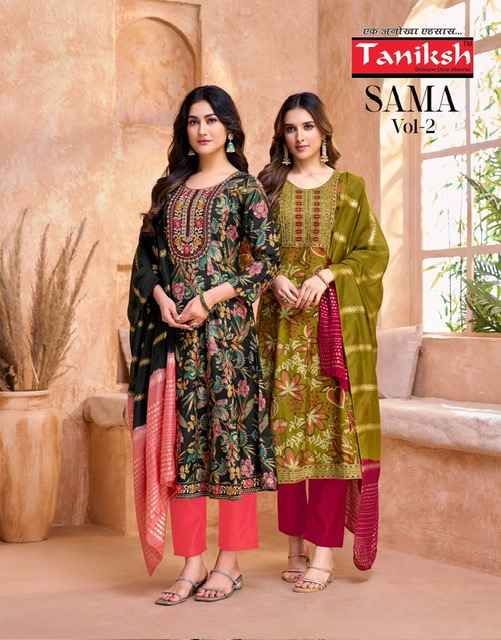 Taniksh Samma Vol 2 Vertical Kurti Combo 6 pcs Catalogue