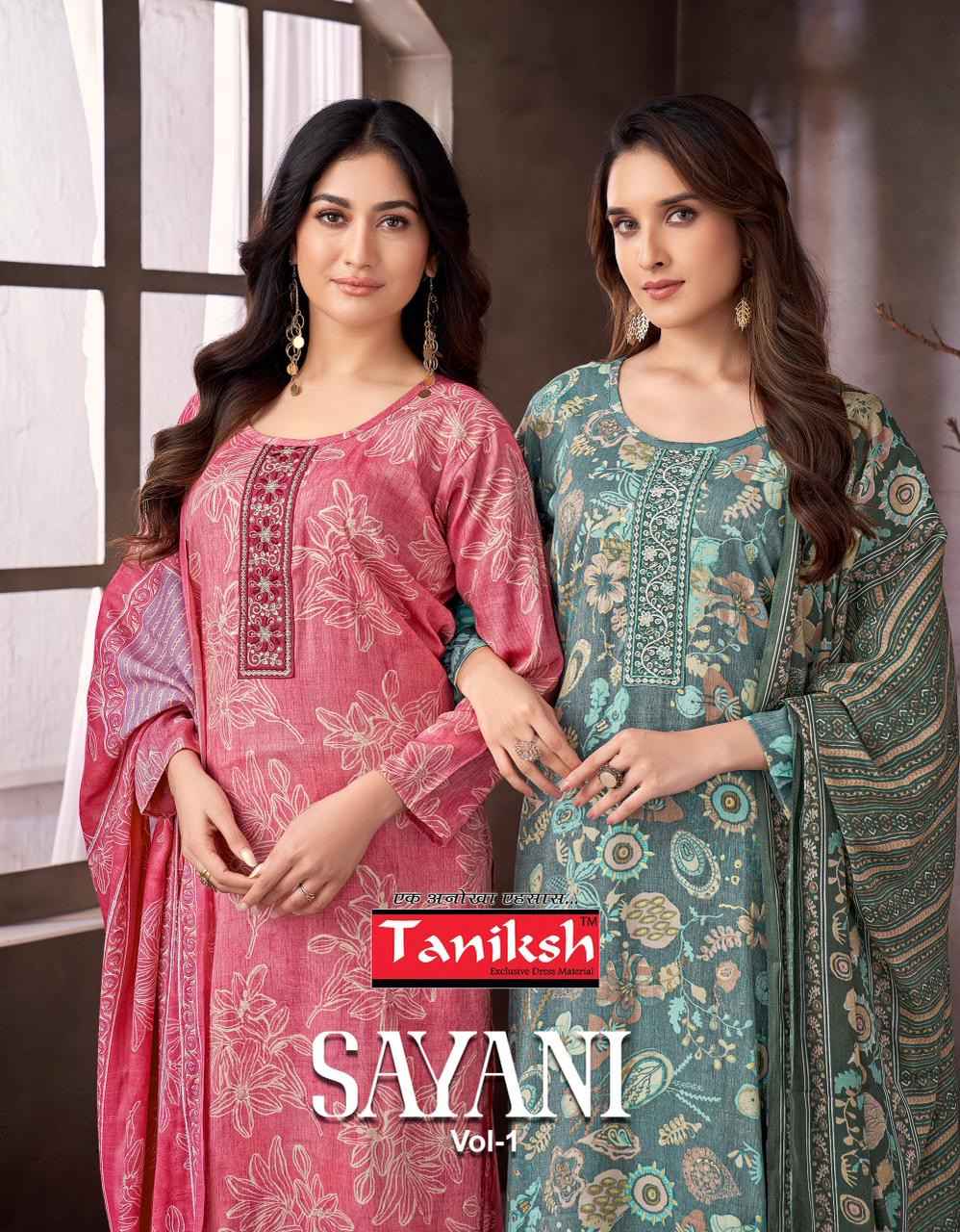 Taniksh Sayani Vol 1 Viscouse Kurti Combo 8 pcs Catalogue