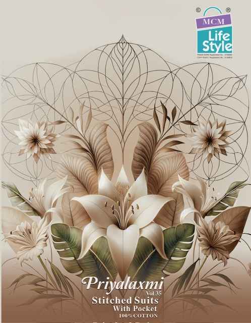 MCM Lifestyle Priyalaxmi Vol 35 Cotton Dress Material 20 pcs Catalogue