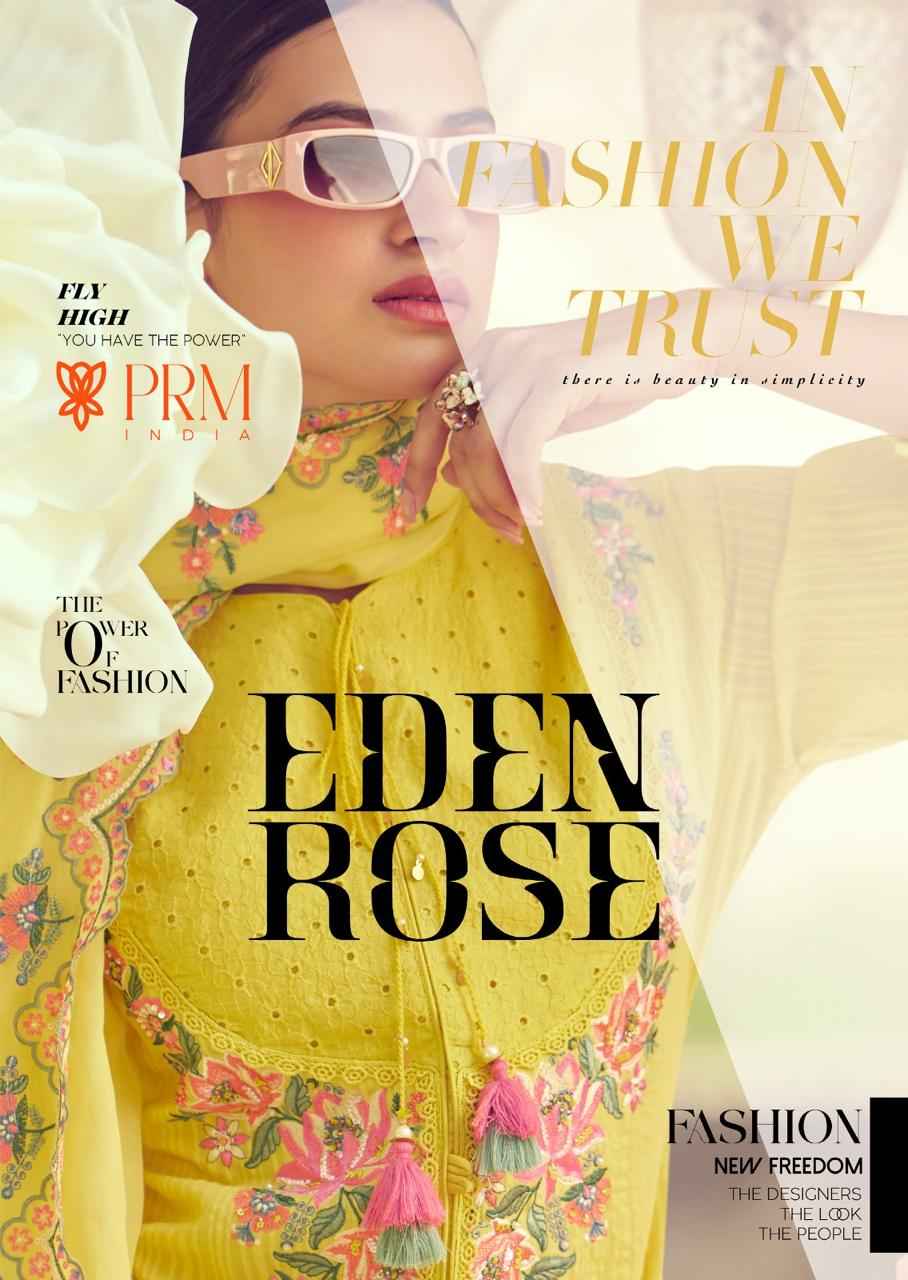 PRM INDIA Eden Rose Readymade Cotton Dress 6 pcs Catalogue