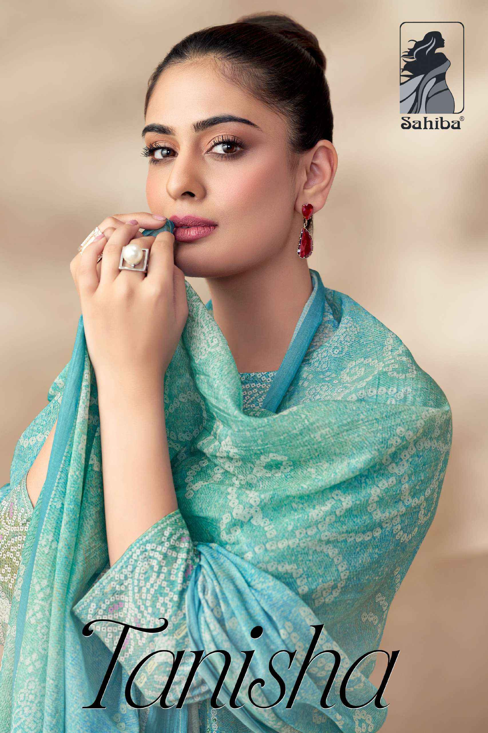 Sahiba Tanisha Lawn Cotton Dress Material 6 pcs Catalogue