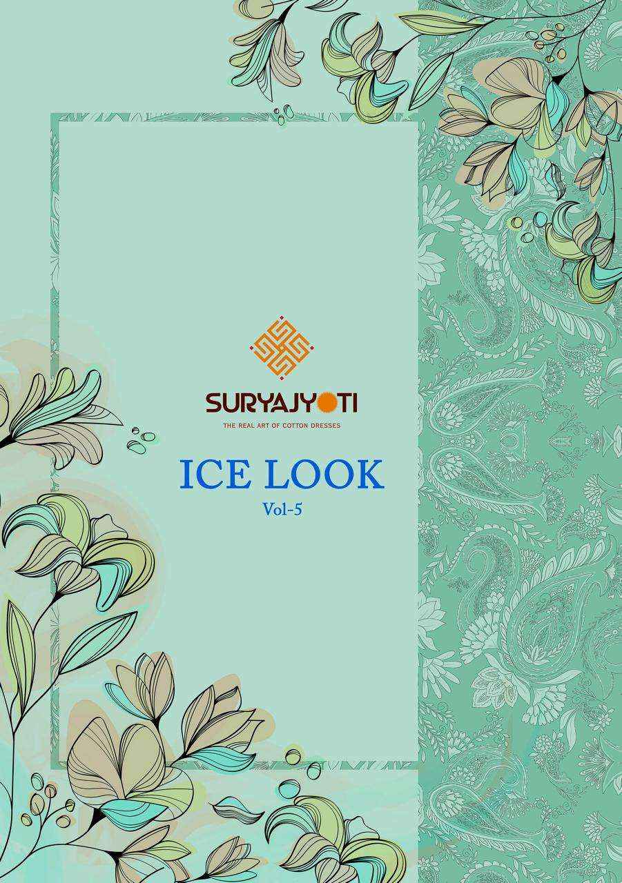 Suryajyoti Ice Look Vol 5 Cotton Dress Material 8 pcs Catalogue