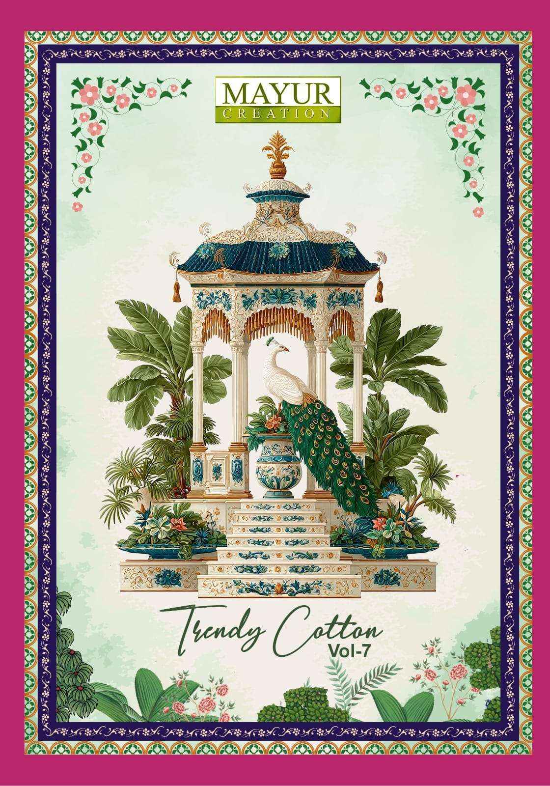 Mayur Creation Trendy Cotton Vol 7 Cotton Dress Material Online