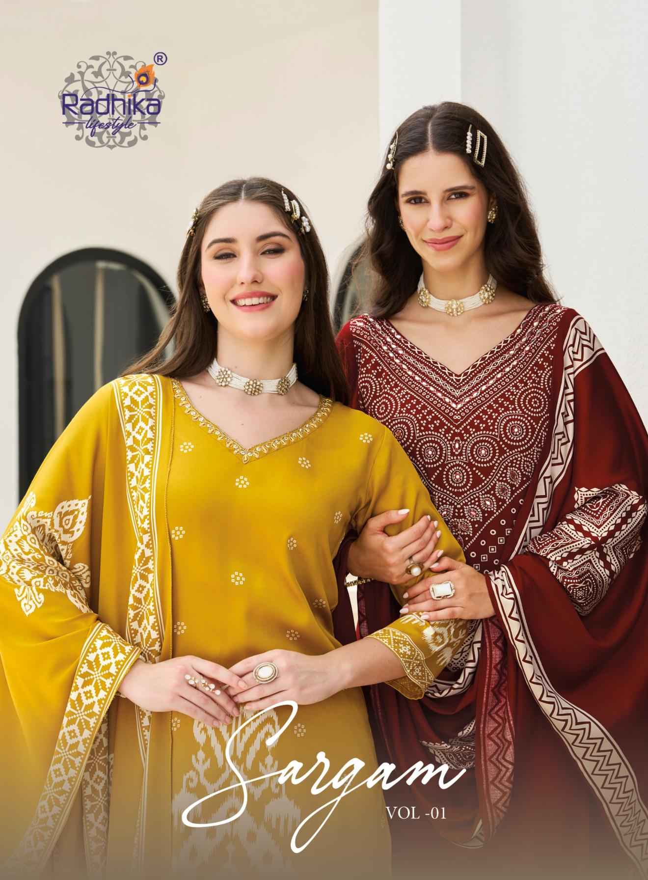 RADHIKA LIFESTYLE SARGAM VOL 1 Kurti We Are RADHIKA LIFESTYLE SARGAM ...
