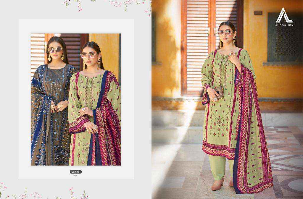 Adan Libas Bin Saeed Vol 2 Cotton Dress Material 8 pcs Catalogue