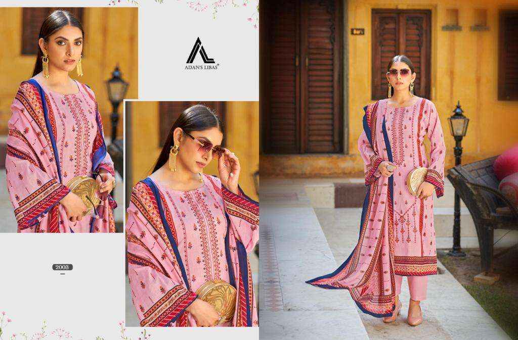 Adan Libas Bin Saeed Vol 2 Cotton Dress Material 8 pcs Catalogue