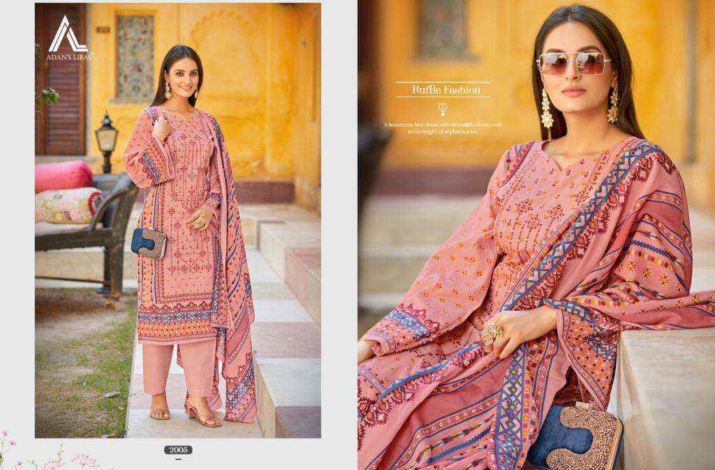 Adan Libas Bin Saeed Vol 2 Cotton Dress Material 8 pcs Catalogue