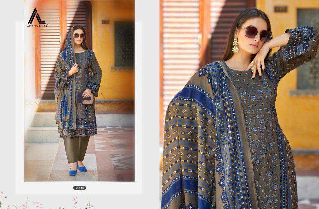 Adan Libas Bin Saeed Vol 2 Cotton Dress Material 8 pcs Catalogue