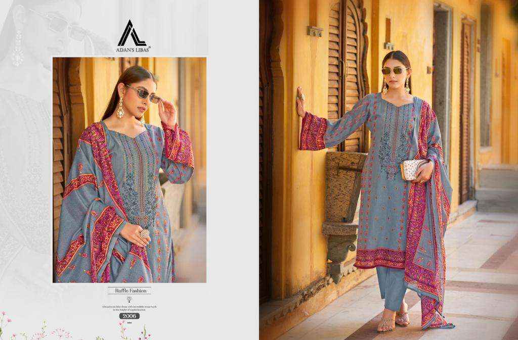 Adan Libas Bin Saeed Vol 2 Cotton Dress Material 8 pcs Catalogue