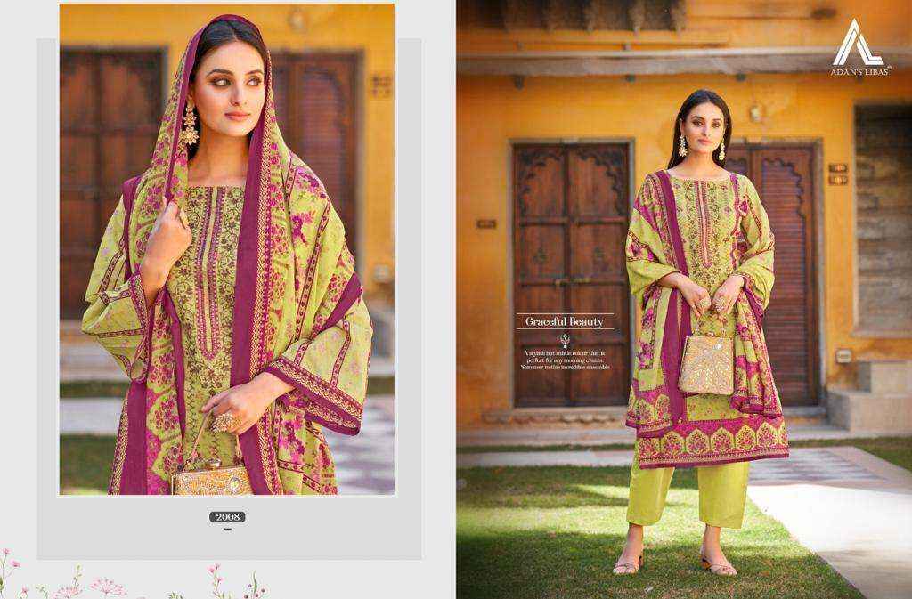 Adan Libas Bin Saeed Vol 2 Cotton Dress Material 8 pcs Catalogue