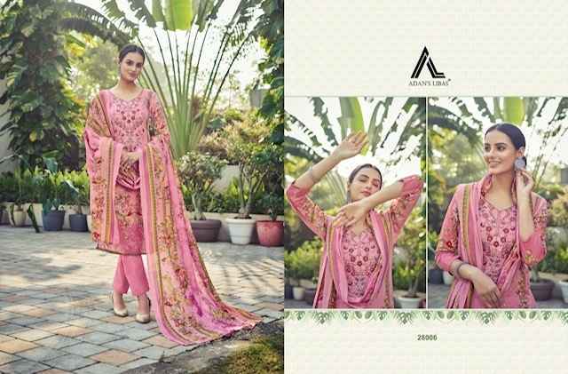 Adan Libas Naira Vol 28 Cotton Dress Material 10 pcs Catalogue