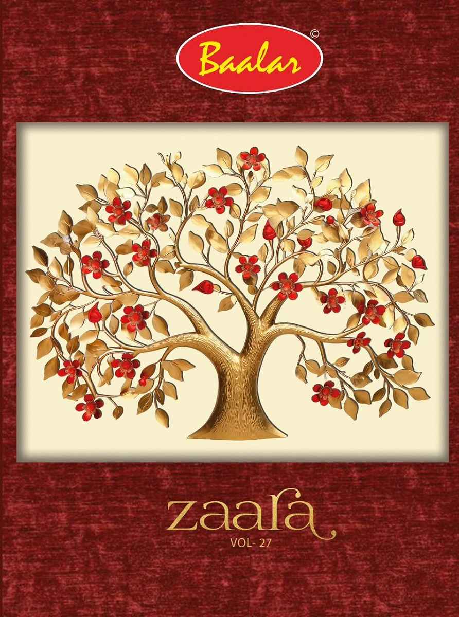 Baalar Zaara Vol 27 Cotton Dress Material 18 pcs Catalogue