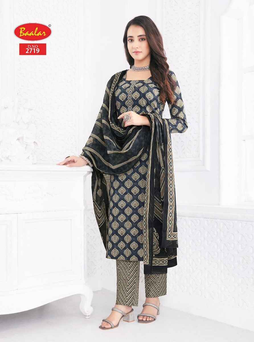 Baalar Zaara Vol 27 Cotton Dress Material 18 pcs Catalogue