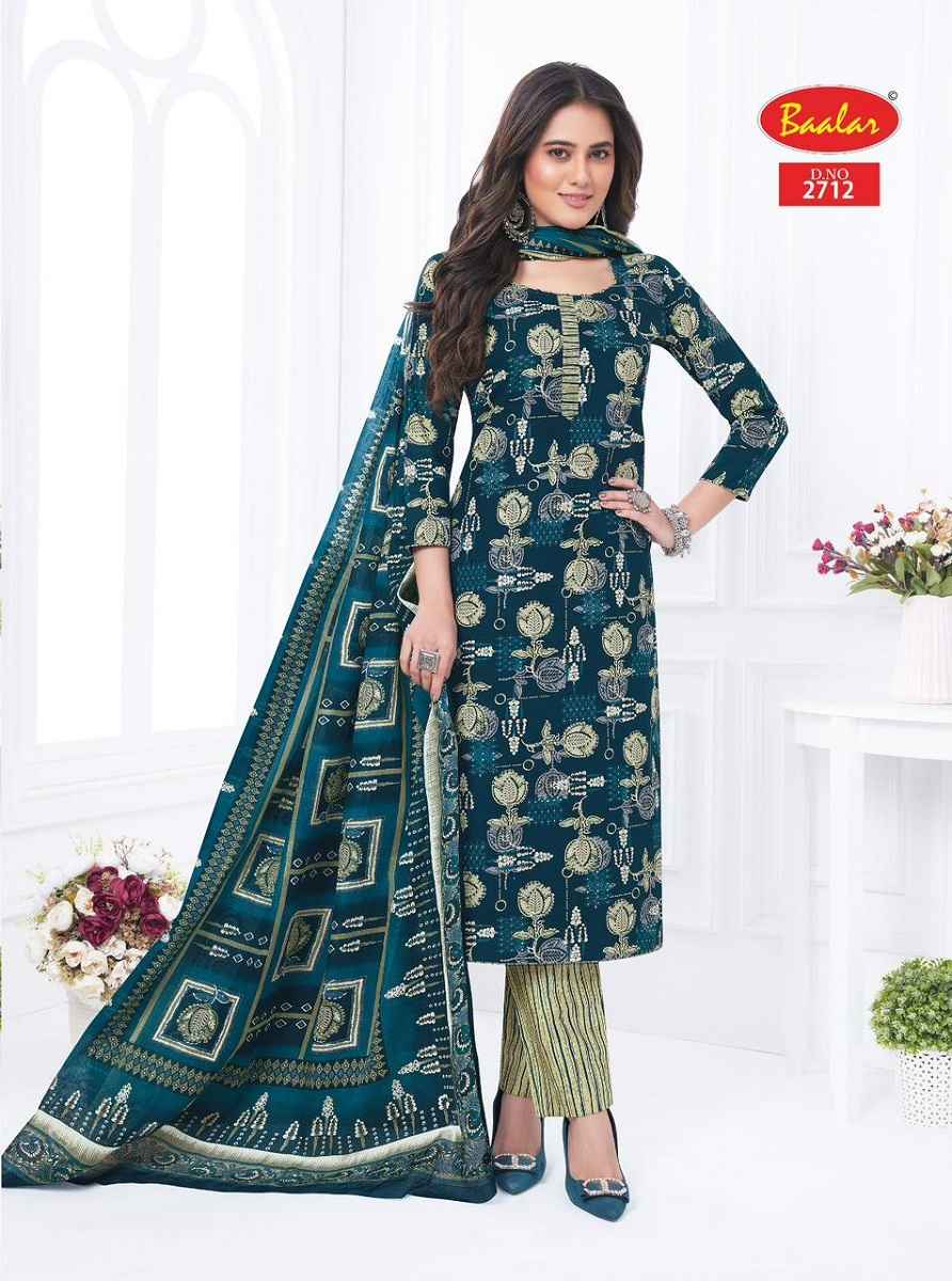 Baalar Zaara Vol 27 Cotton Dress Material 18 pcs Catalogue