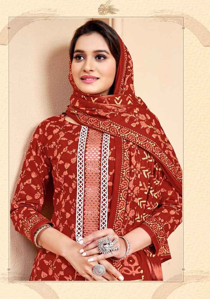 Balaji Suhana Vol 1 Cotton Dress Matrial 8 pcs Catalogue