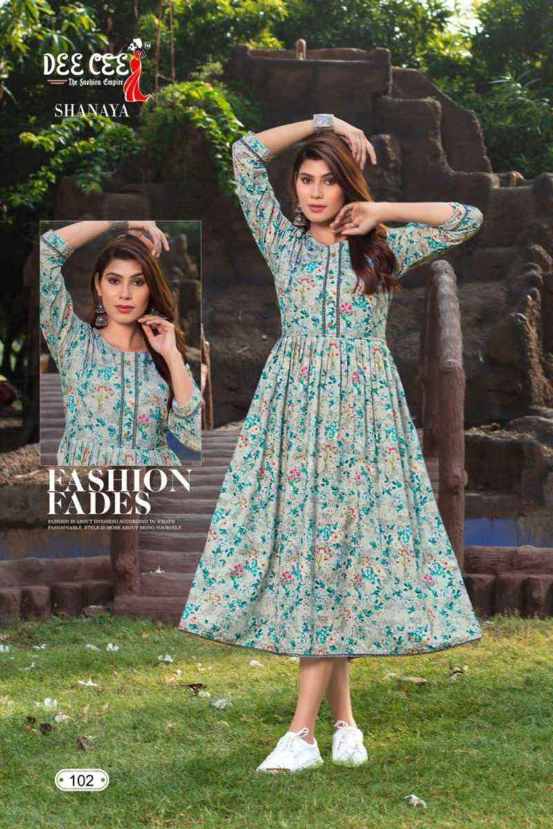 dee cee shanaya rayon kurti 6 pcs catalogue 5 2024 01 30 18 47 12