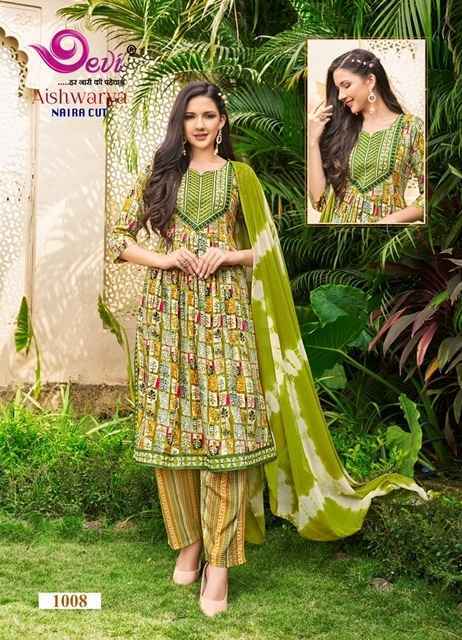 Devi Aishwarya Vol 1 Rayon Kurti Combo 8 pcs Catalogue