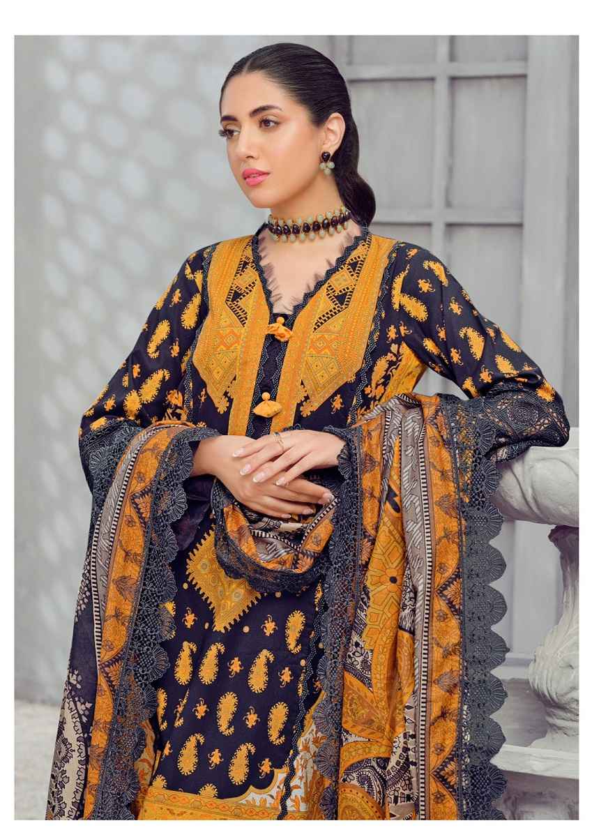 Gull Aahmed Gull Banu Vol 6 Lawn Cotton Dress Material 6 pcs Catalogue