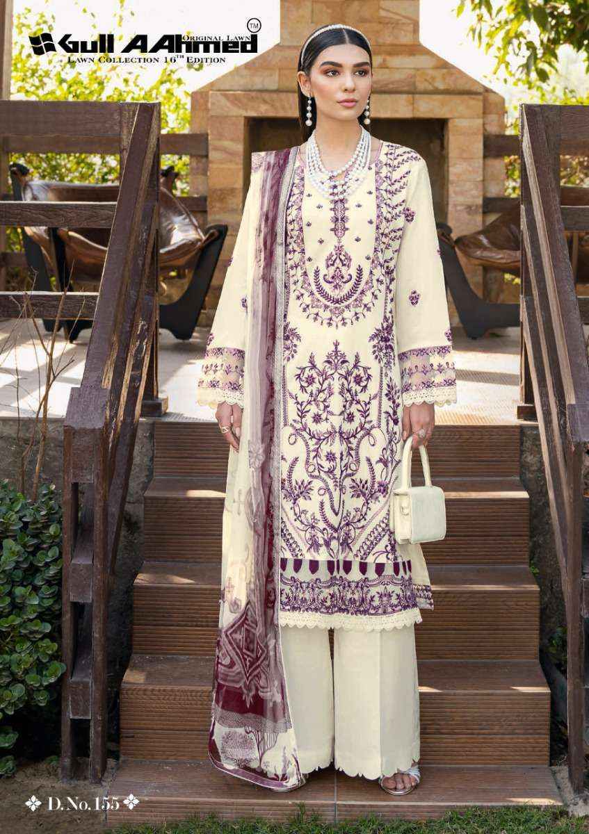 Gull Aahmed Lawn Collection Vol 16 Readymade Lawn Cotton Dress 6 pcs Catalogue