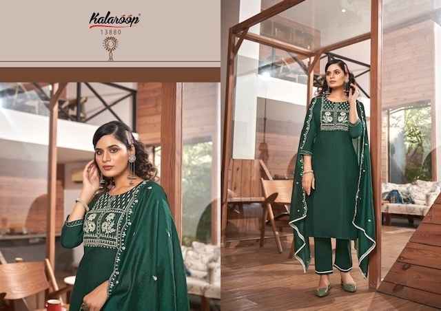 Kalaroop Blossom Rayon Kurti Combo 6 pcs Catalogue