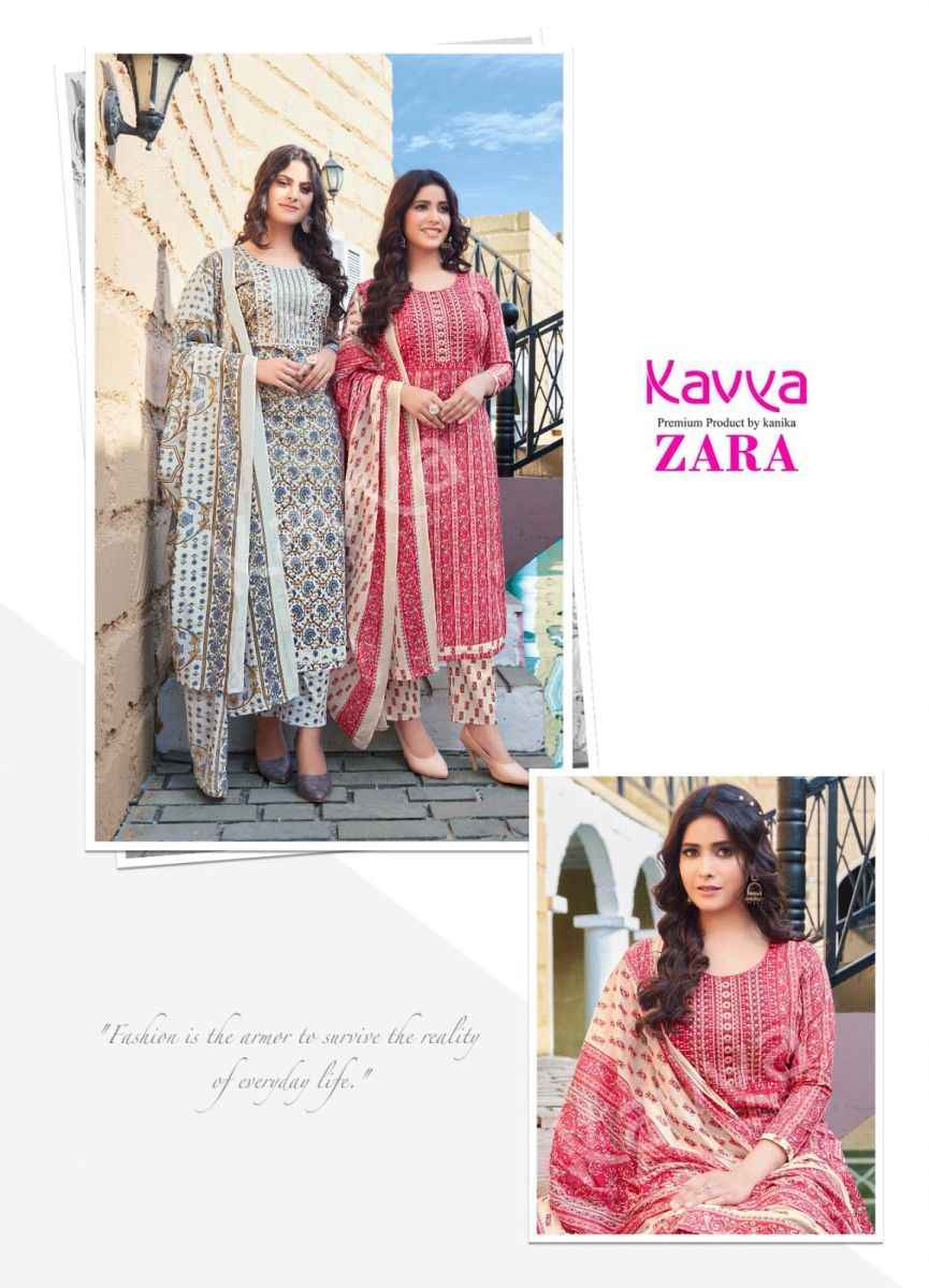 Kavya Zara Vol 14 Readymade Cotton Dress 10 pcs Catalogue