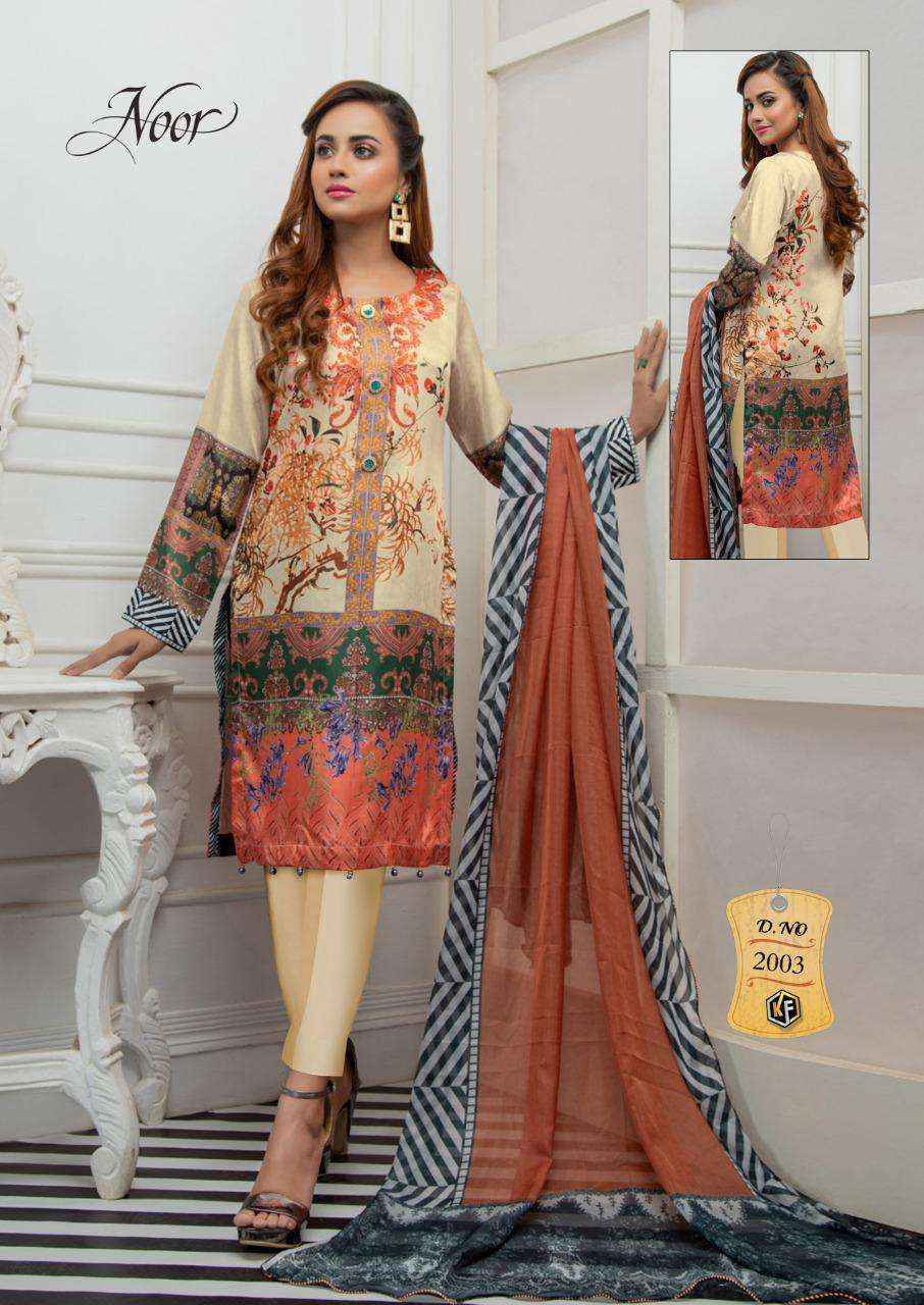 Keval Fab Al Noor Vol 2 Readymade Cotton Dress 6 pcs Catalogue