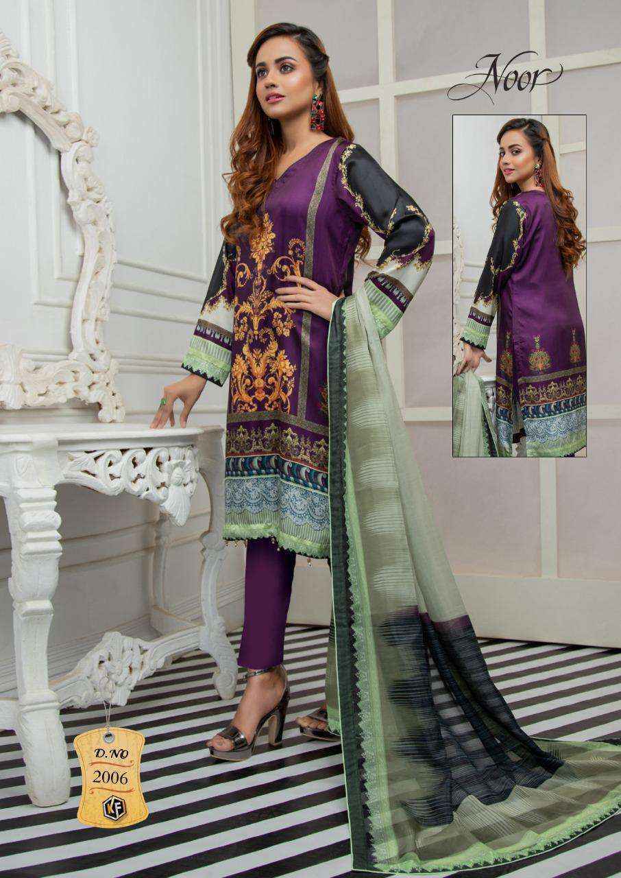 Keval Fab Al Noor Vol 2 Readymade Cotton Dress 6 pcs Catalogue