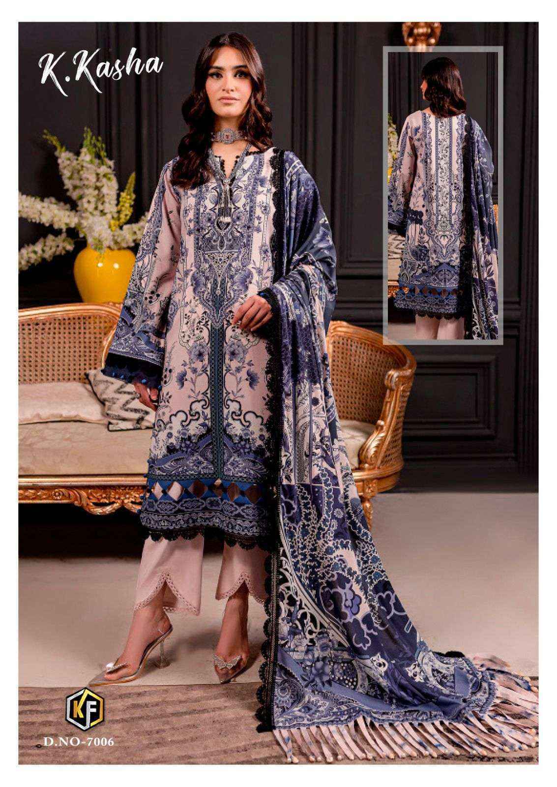 Keval Fab K Kasha Vol 7 Readymade Cotton Dress 6 pcs Catalogue