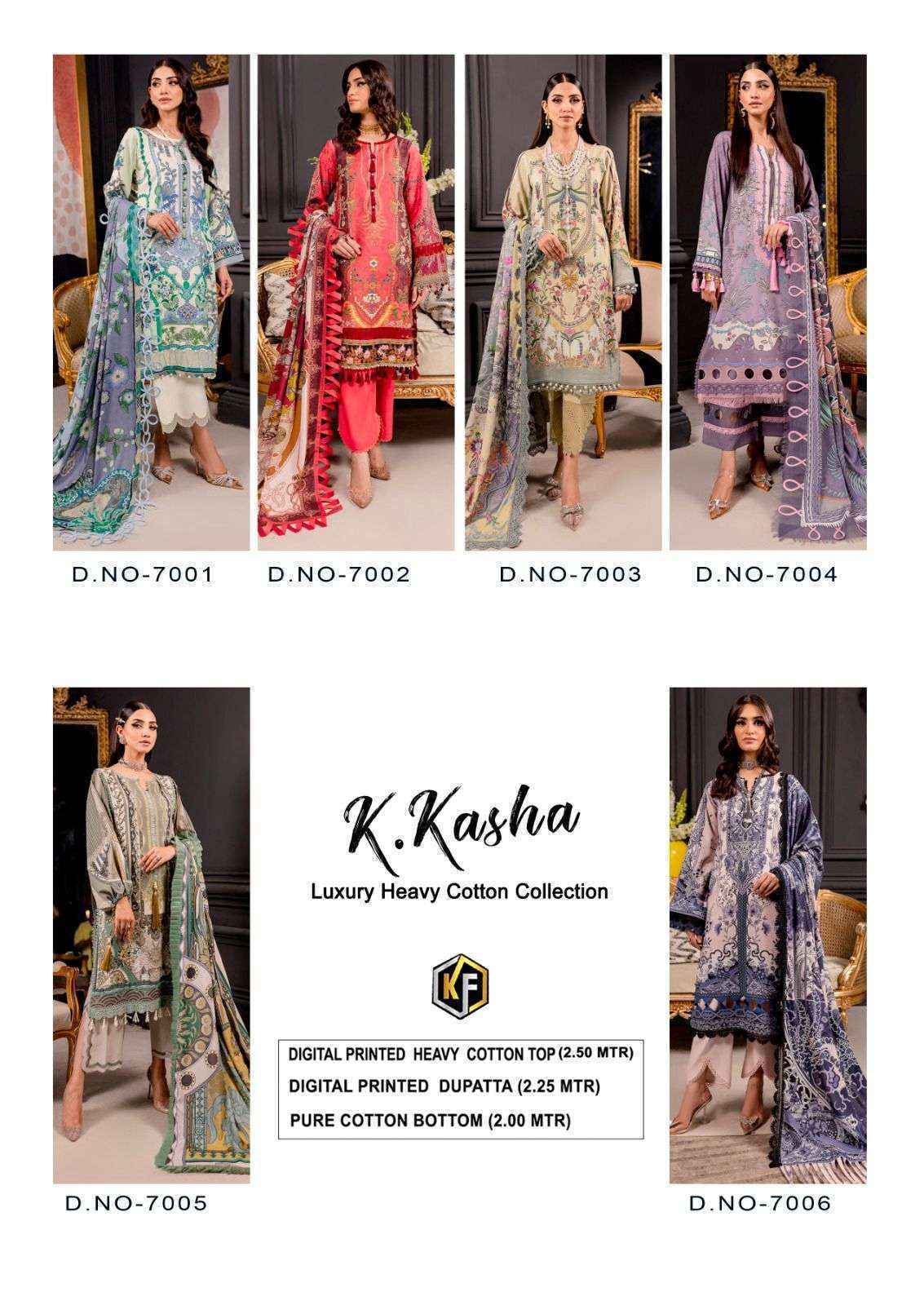 Keval Fab K Kasha Vol 7 Readymade Cotton Dress 6 pcs Catalogue