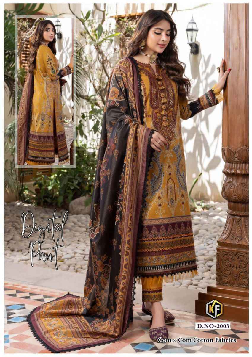 Keval Fab Soha Nazir Luxury Vol 2 Cotton Dress Material 6 pcs Catalogue