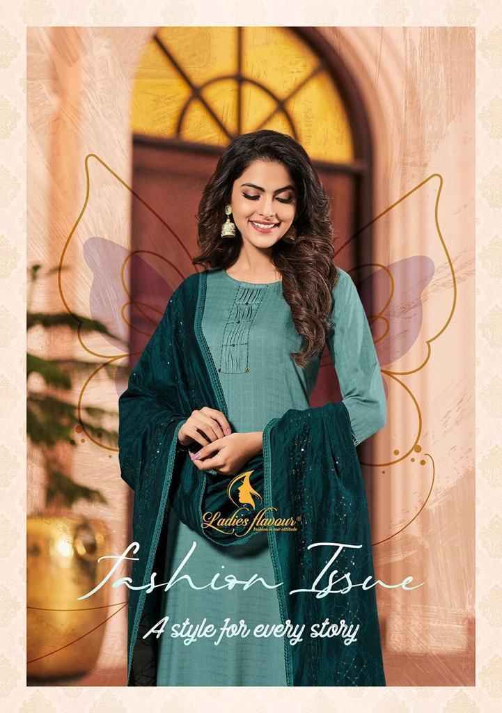 Ladies Flavour Shehnaz Vol 4 Rayon Kurti Combo 4 pcs Catalogue