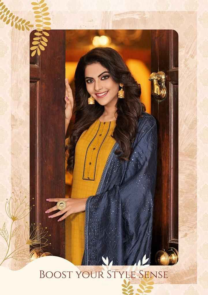 Ladies Flavour Shehnaz Vol 4 Rayon Kurti Combo 4 pcs Catalogue