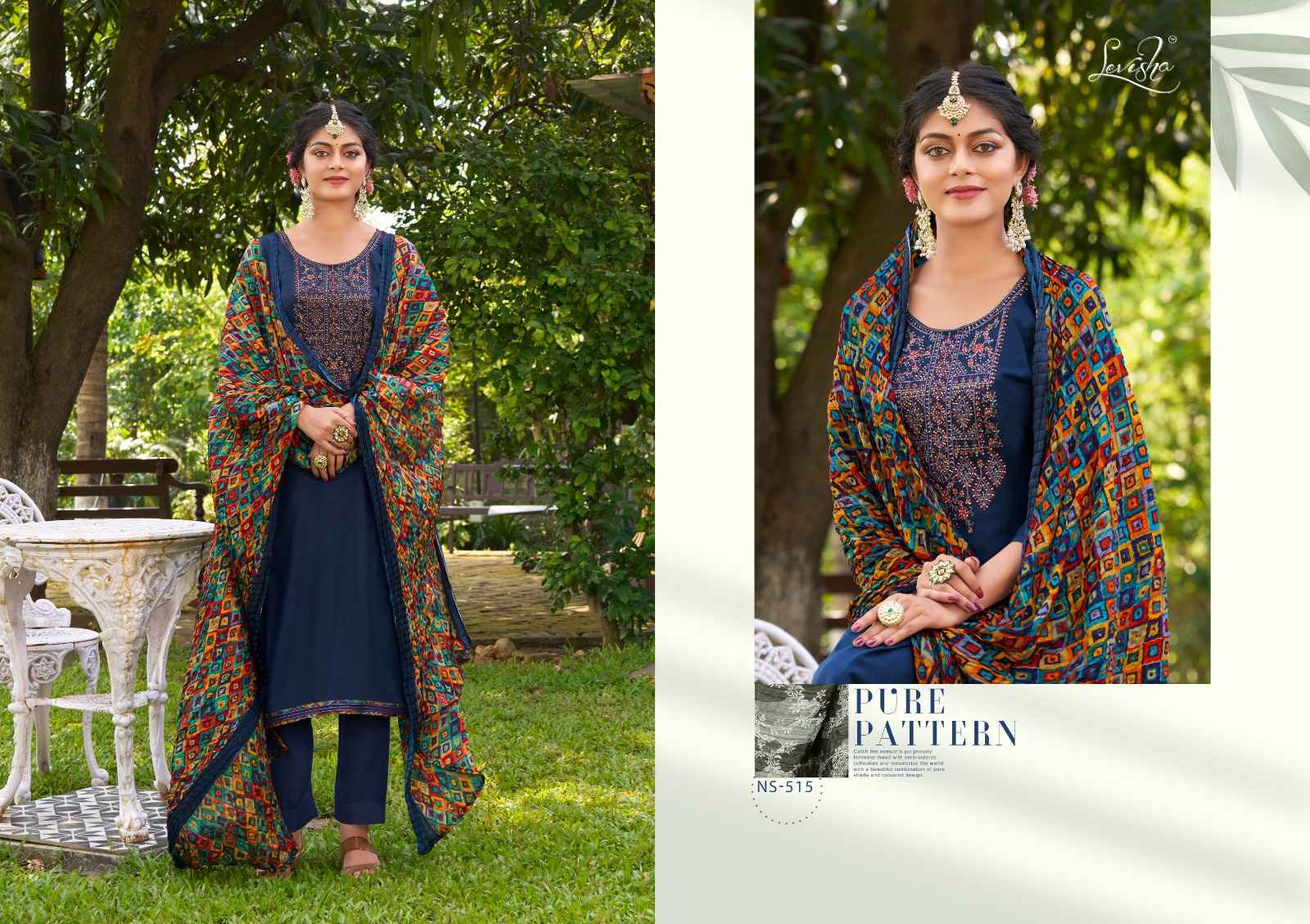 Levisha Nivisha Vol 7 Rayon Dress Material 6 pcs Catalogue