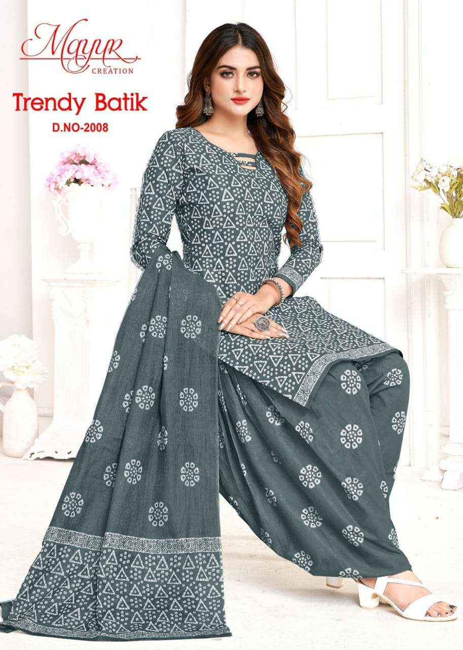 Mayur Creation Trendy Batik Vol 2 Cotton Dress Material 10 pcs Catalogue