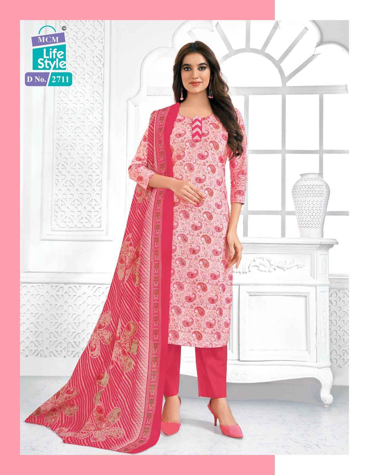 MCM Lifestyle Priyalaxmi Vol 27 Cotton Dress Material 24 pcs Catalogue