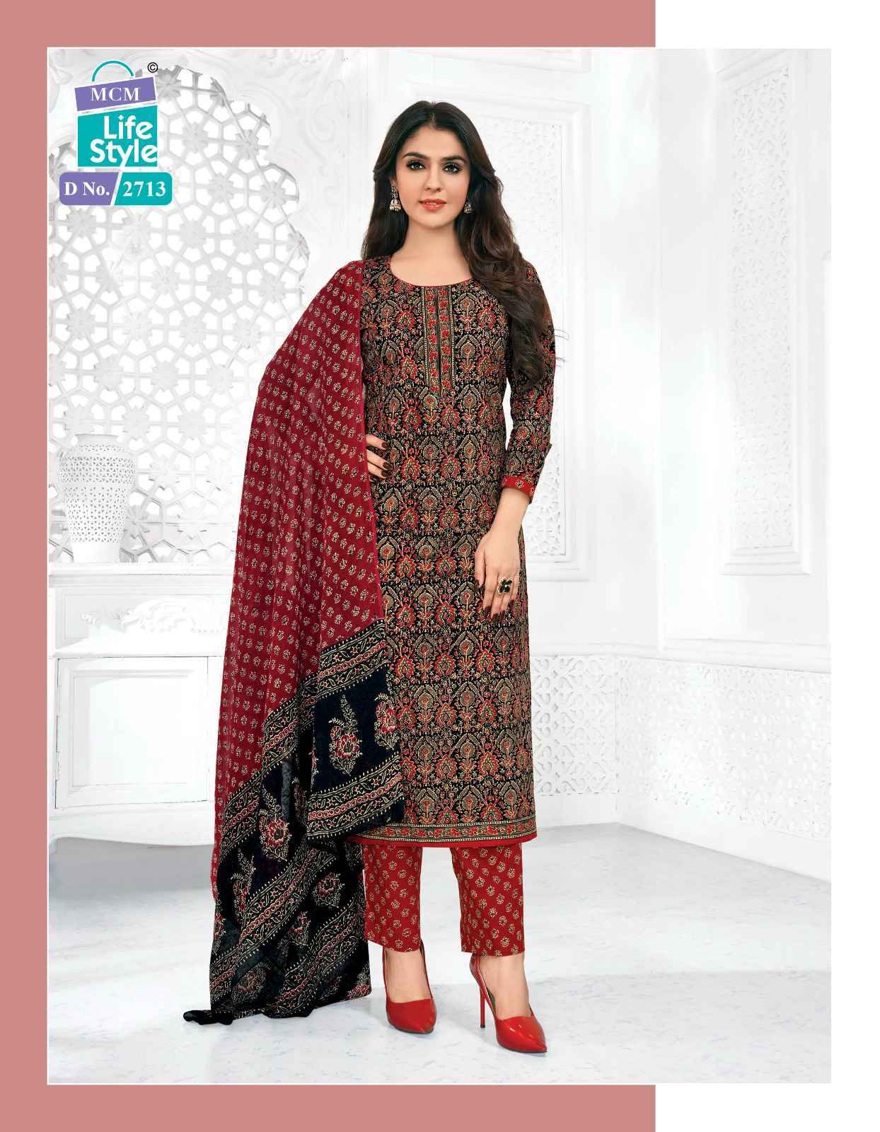 MCM Lifestyle Priyalaxmi Vol 27 Cotton Dress Material 24 pcs Catalogue