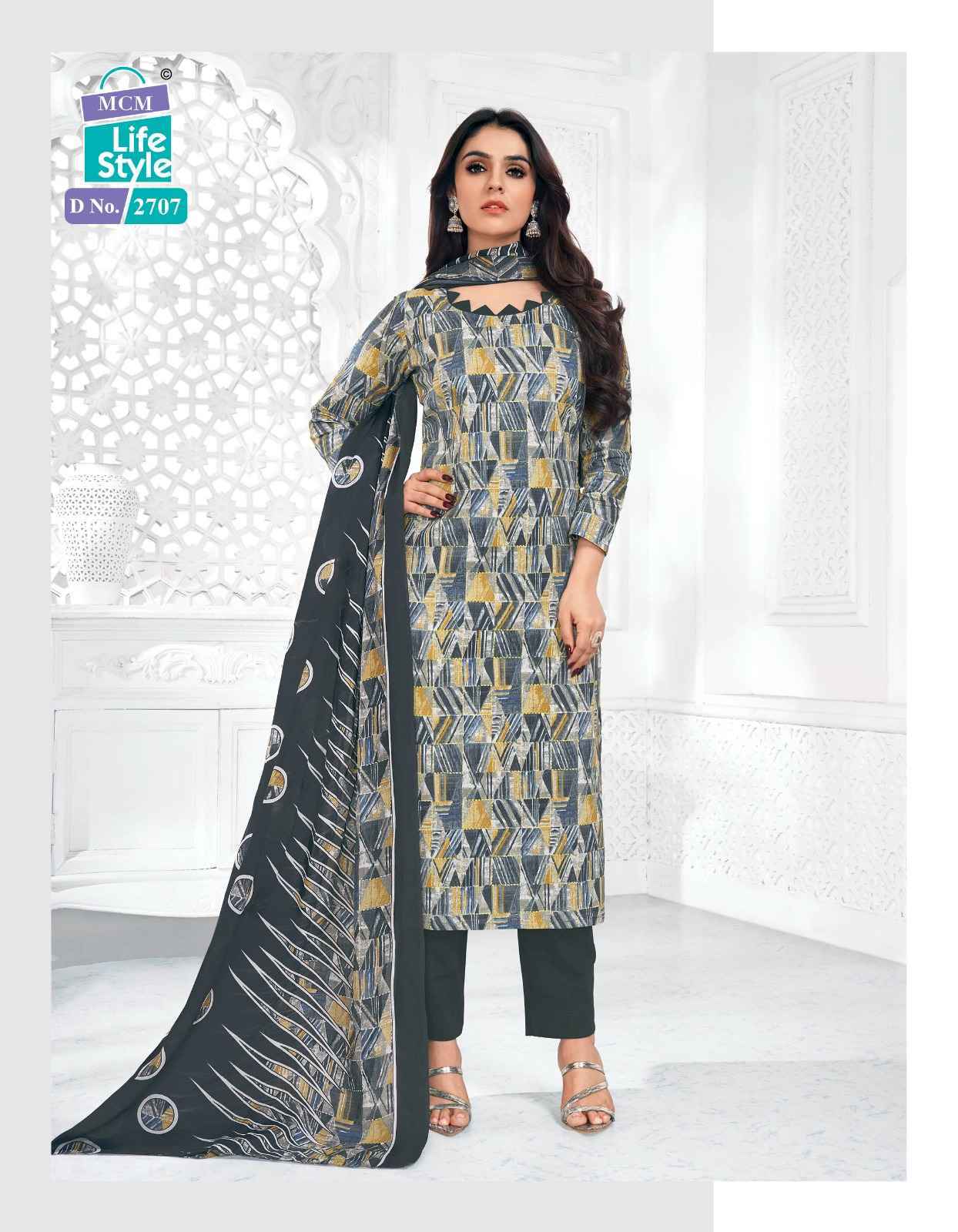 MCM Lifestyle Priyalaxmi Vol 27 Cotton Dress Material 24 pcs Catalogue