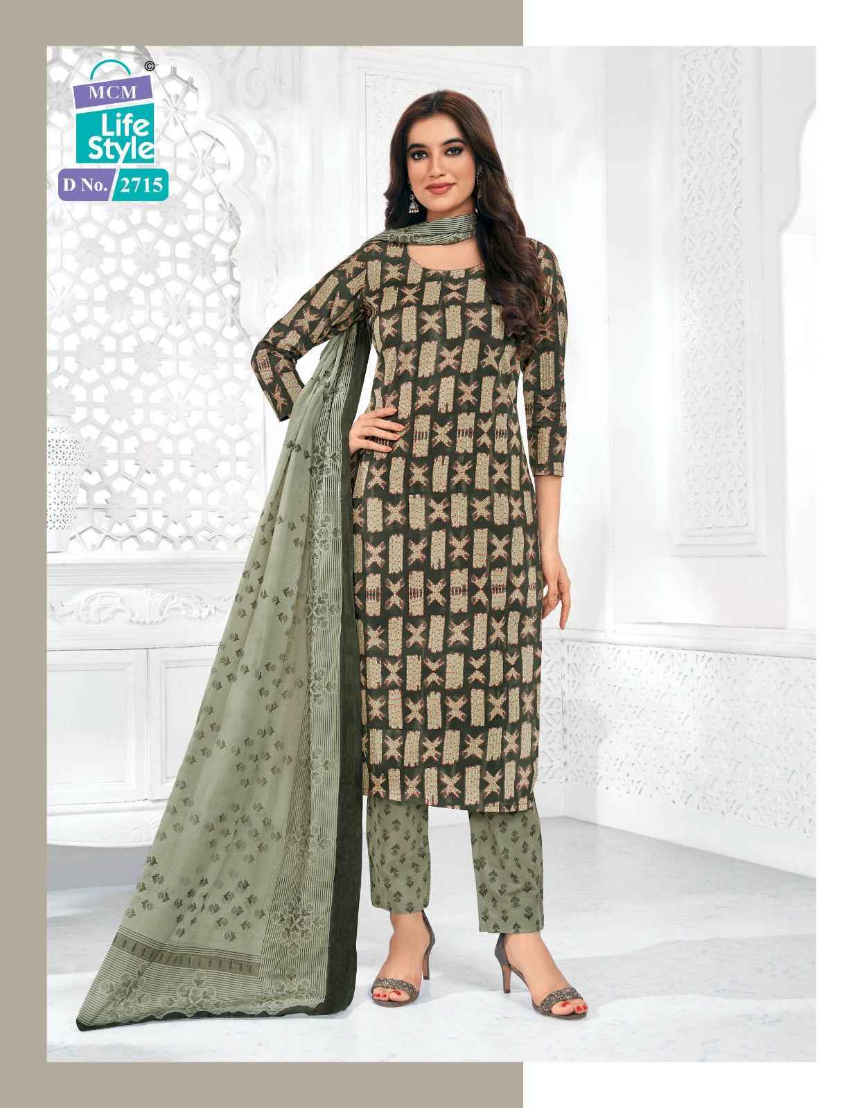 MCM Lifestyle Priyalaxmi Vol 27 Cotton Dress Material Best Suits Wholesaler