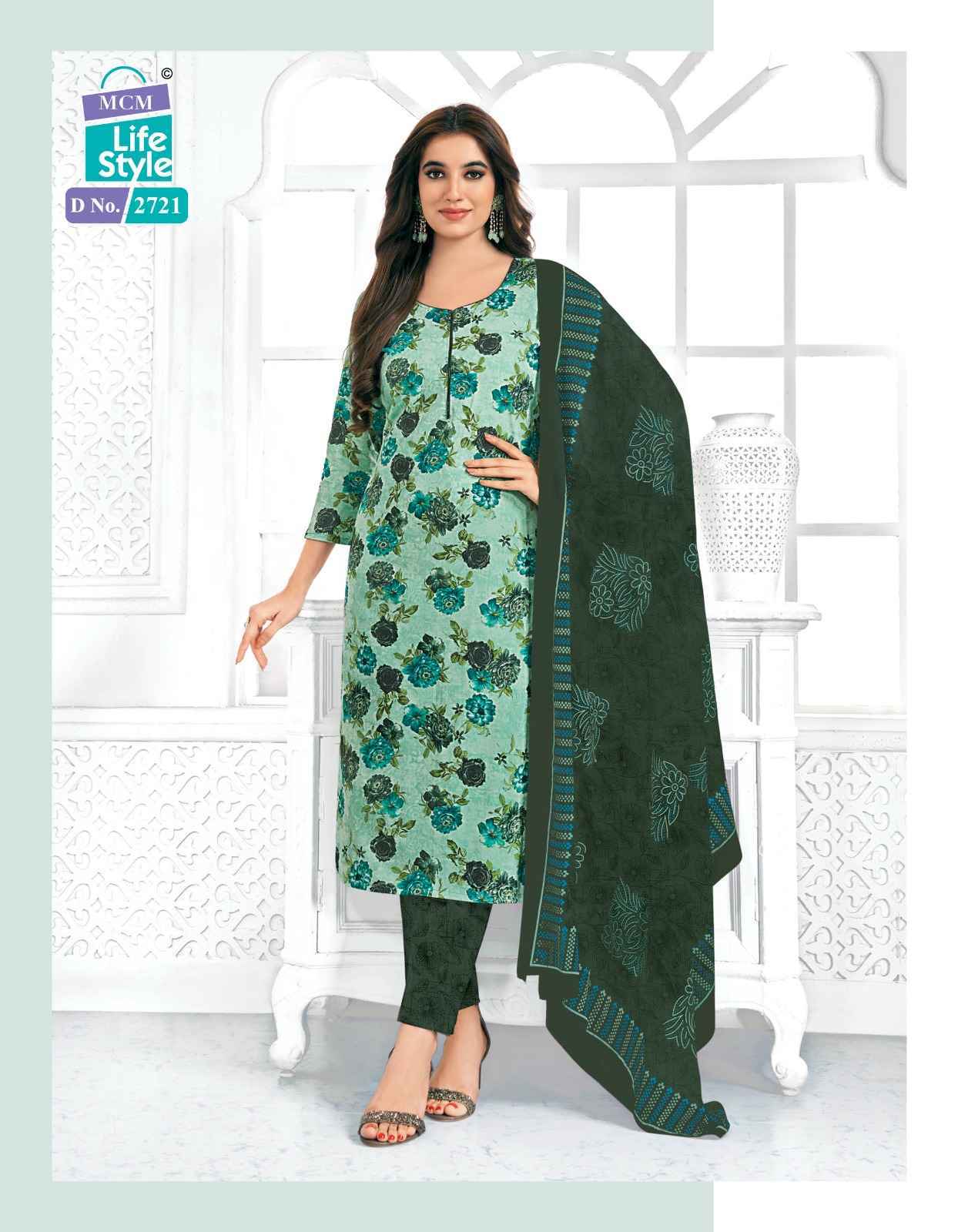 MCM Lifestyle Priyalaxmi Vol 27 Cotton Dress Material 24 pcs Catalogue