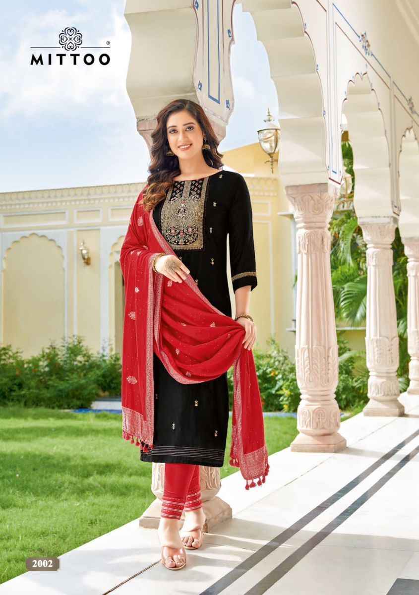 Mittoo Simayaa Viscose Kurti Combo 6 pcs Catalogue